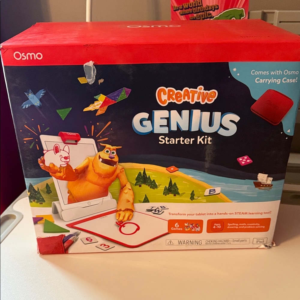 Osmo Creative Genius Starter Kit - Vibrant Red